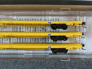 N Scale Micro-Trains MTL 99301910 DODX COFC Flatcar w/Loads 3-Car Runner Pack