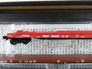 N Scale Micro-Trains MTL 99301563 BNSF Fuselage Flatcar 2-Car Runner Pack