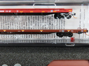 N Scale Micro-Trains MTL 99301563 BNSF Fuselage Flatcar 2-Car Runner Pack