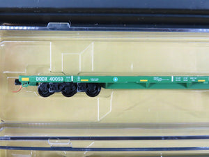 N Scale Micro-Trains MTL 99301630 DOD Mixed Flatcars w/Loads 3-Car Runner Pack
