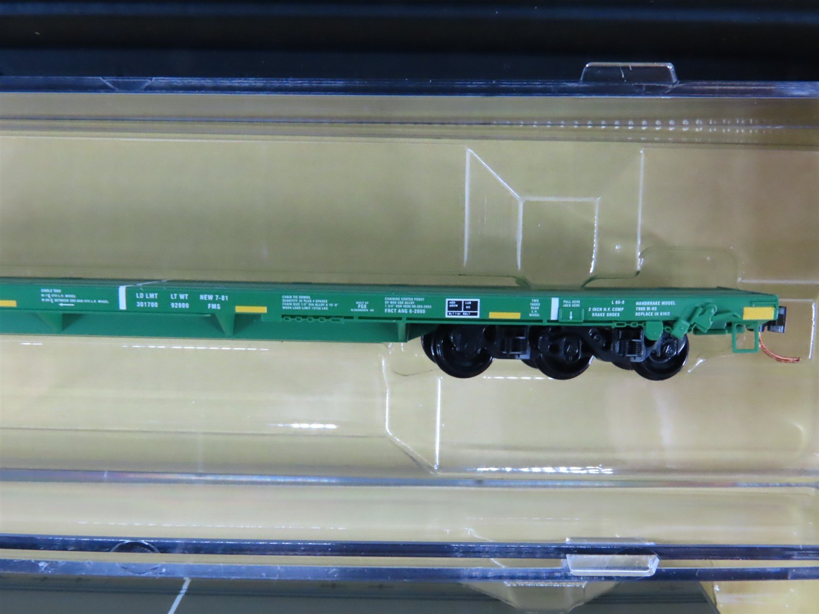 N Scale Micro-Trains MTL 99301630 DOD Mixed Flatcars w/Loads 3-Car Runner Pack