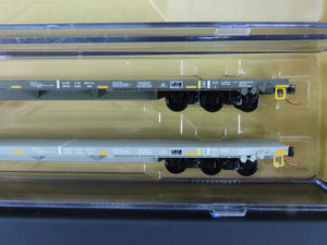 N Scale Micro-Trains MTL 99301630 DOD Mixed Flatcars w/Loads 3-Car Runner Pack