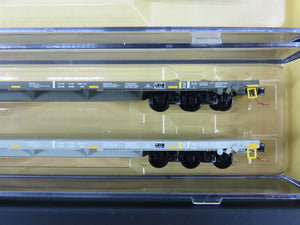 N Scale Micro-Trains MTL 99301630 DOD Mixed Flatcars w/Loads 3-Car Runner Pack