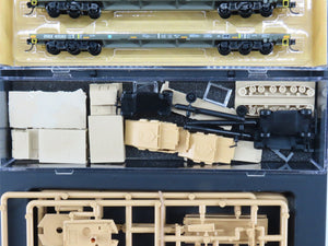 N Micro-Trains MTL 99301811 DODX Olive Drab Flatcars w/Loads 3-Car Runner Pack