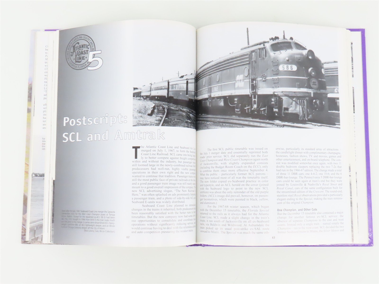 Atlantic Coast Line The Postwar Years Passenger Service by Larry Goolsby ©1999