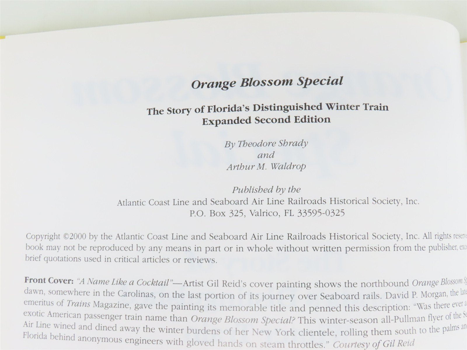 Orange Blossom Special by Theodore Shrady & Arthur M. Waldrop ©2000