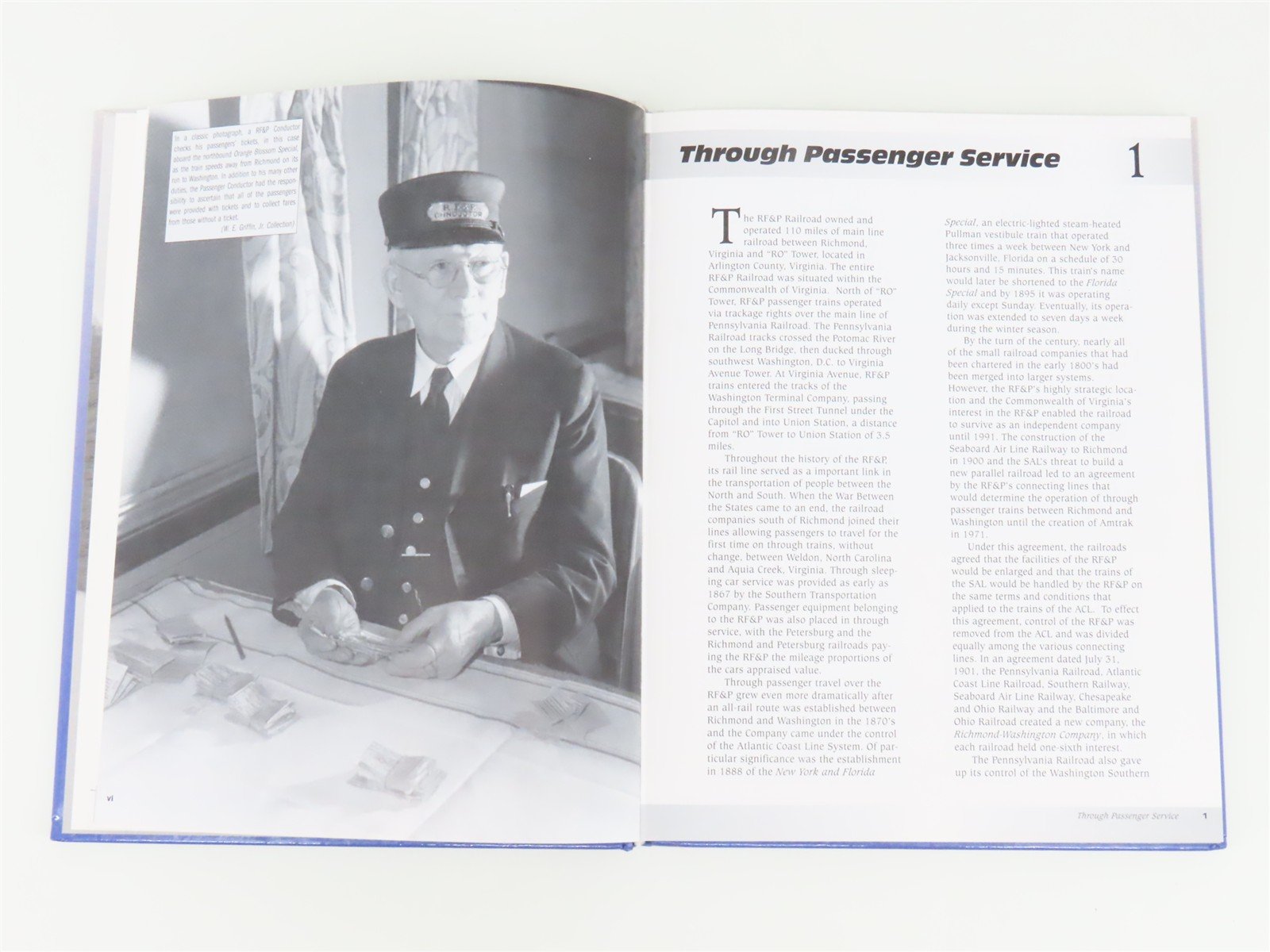 Richmond Fredericksburg & Potomac Passenger by William E. Griffin Jr ©2000