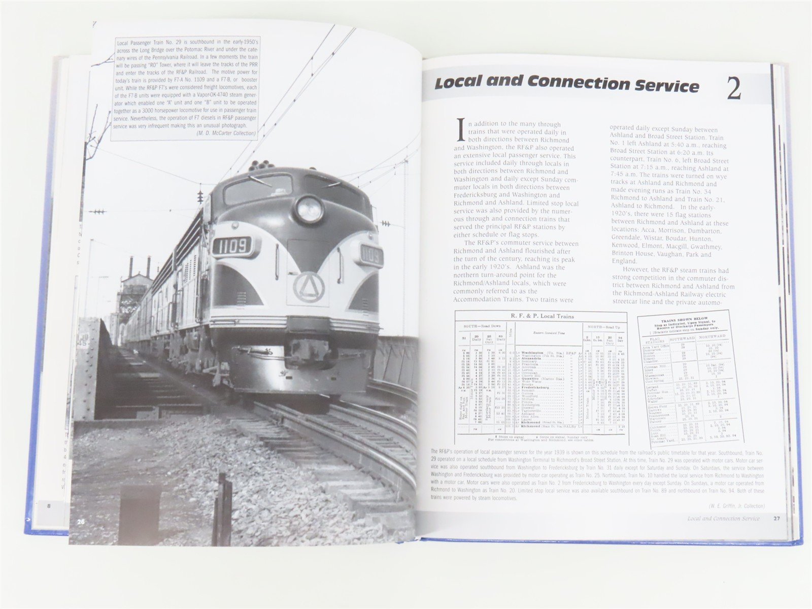 Richmond Fredericksburg & Potomac Passenger by William E. Griffin Jr ©2000