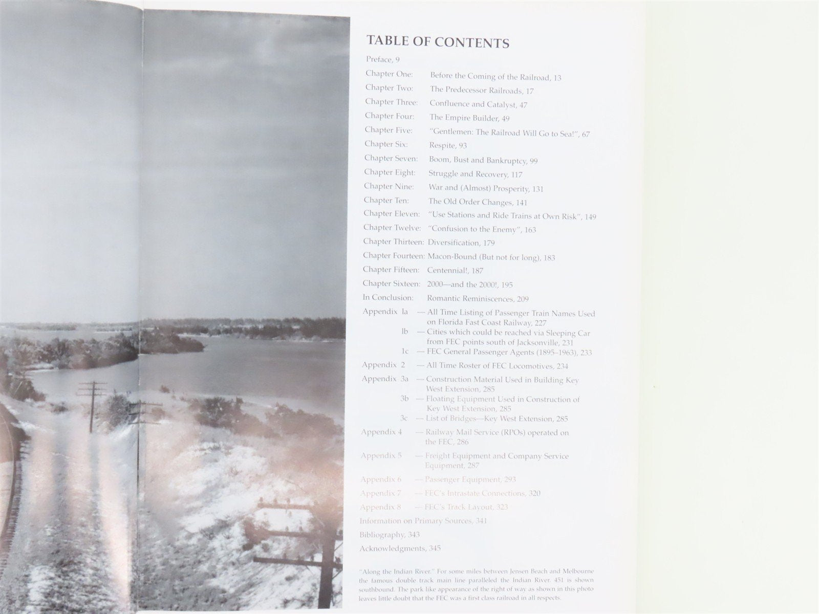 Speedway to Sunshine Story Of The FEC by Seth H. Bramson ©2000