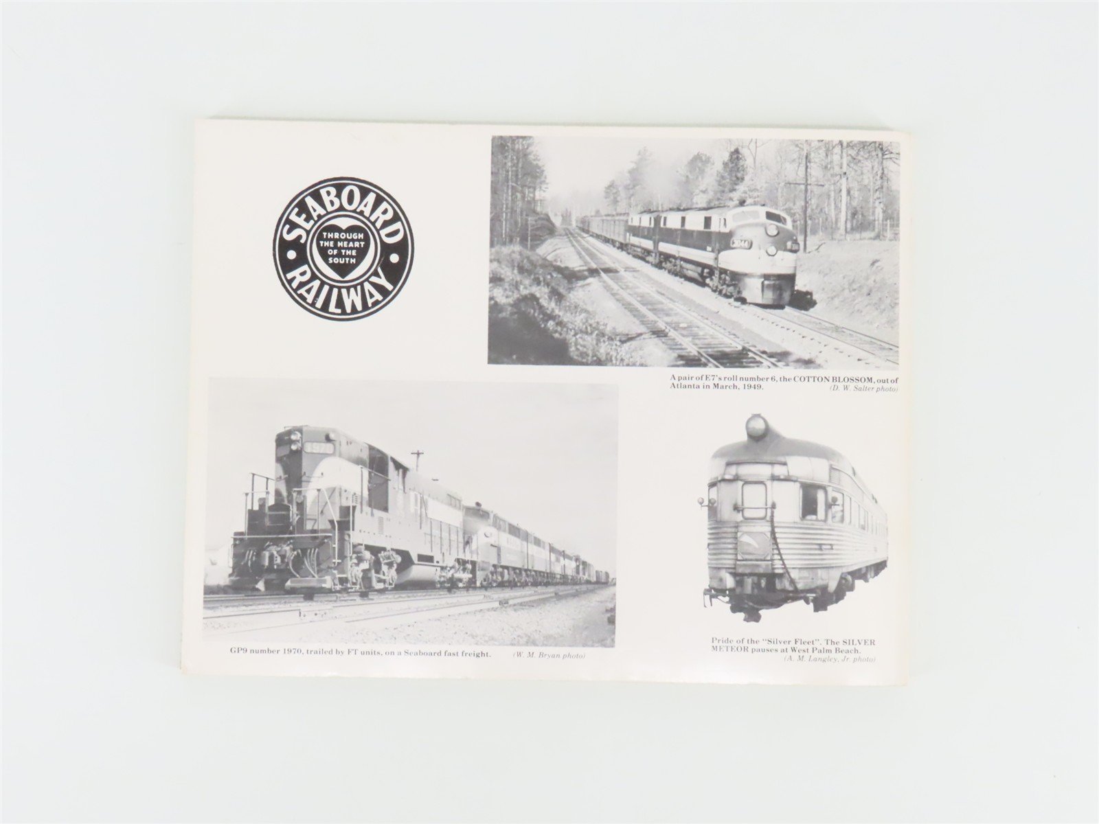 Seaboard Air Line Railway Album by C. Ronnie Tidwell, Albert M. Langley Jr ©1988