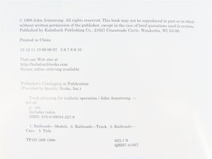 Model Railroader Track Planning for Operation by John Armstrong ©1998