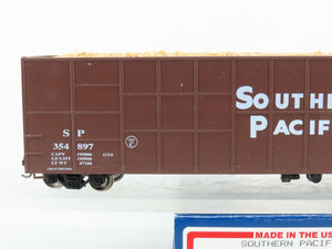 HO Scale E&C Shops 0121 SP Southern Pacific 62' Woodchip Hopper #354897 w/ Load