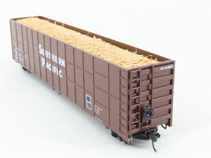 HO Scale E&C Shops 0121 SP Southern Pacific 62' Woodchip Hopper #354897 w/ Load