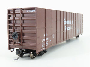 HO Scale E&C Shops 0121 SP Southern Pacific 62' Woodchip Hopper #354897 w/ Load
