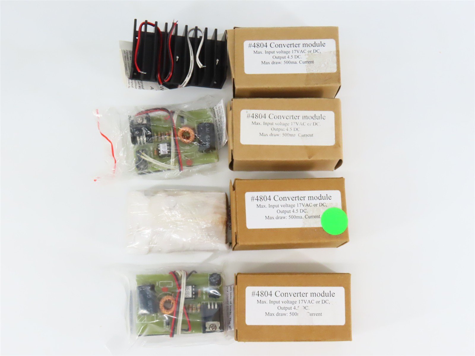LOT of 4 Miller Engineering #4804 Power Converter Modules for Signs