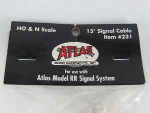 LOT of 6 HO / N Scale Atlas #231 15' Signal Cables