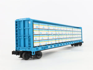 O 3-Rail MTH 20-98230 WCRC Tobacco Valley 72' Centerbeam Flat Car #2106 w/ Load