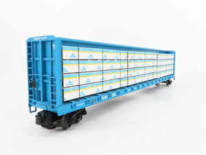 O 3-Rail MTH 20-98230 WCRC Tobacco Valley 72' Centerbeam Flat Car #2106 w/ Load