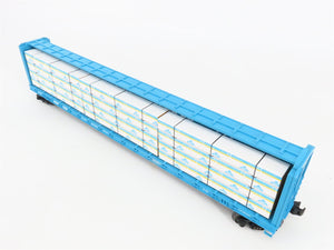 O 3-Rail MTH 20-98230 WCRC Tobacco Valley 72' Centerbeam Flat Car #2106 w/ Load