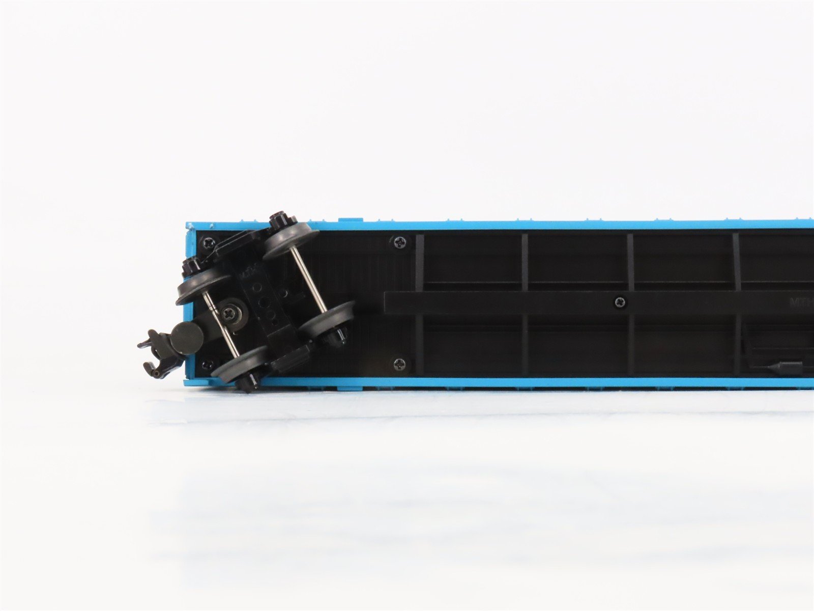 O 3-Rail MTH 20-98230 WCRC Tobacco Valley 72' Centerbeam Flat Car #2106 w/ Load