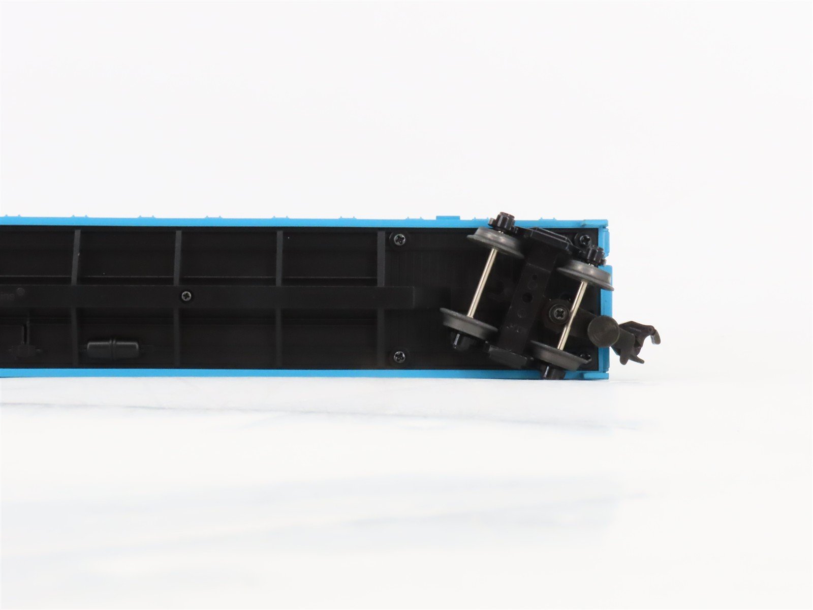 O 3-Rail MTH 20-98230 WCRC Tobacco Valley 72' Centerbeam Flat Car #2106 w/ Load