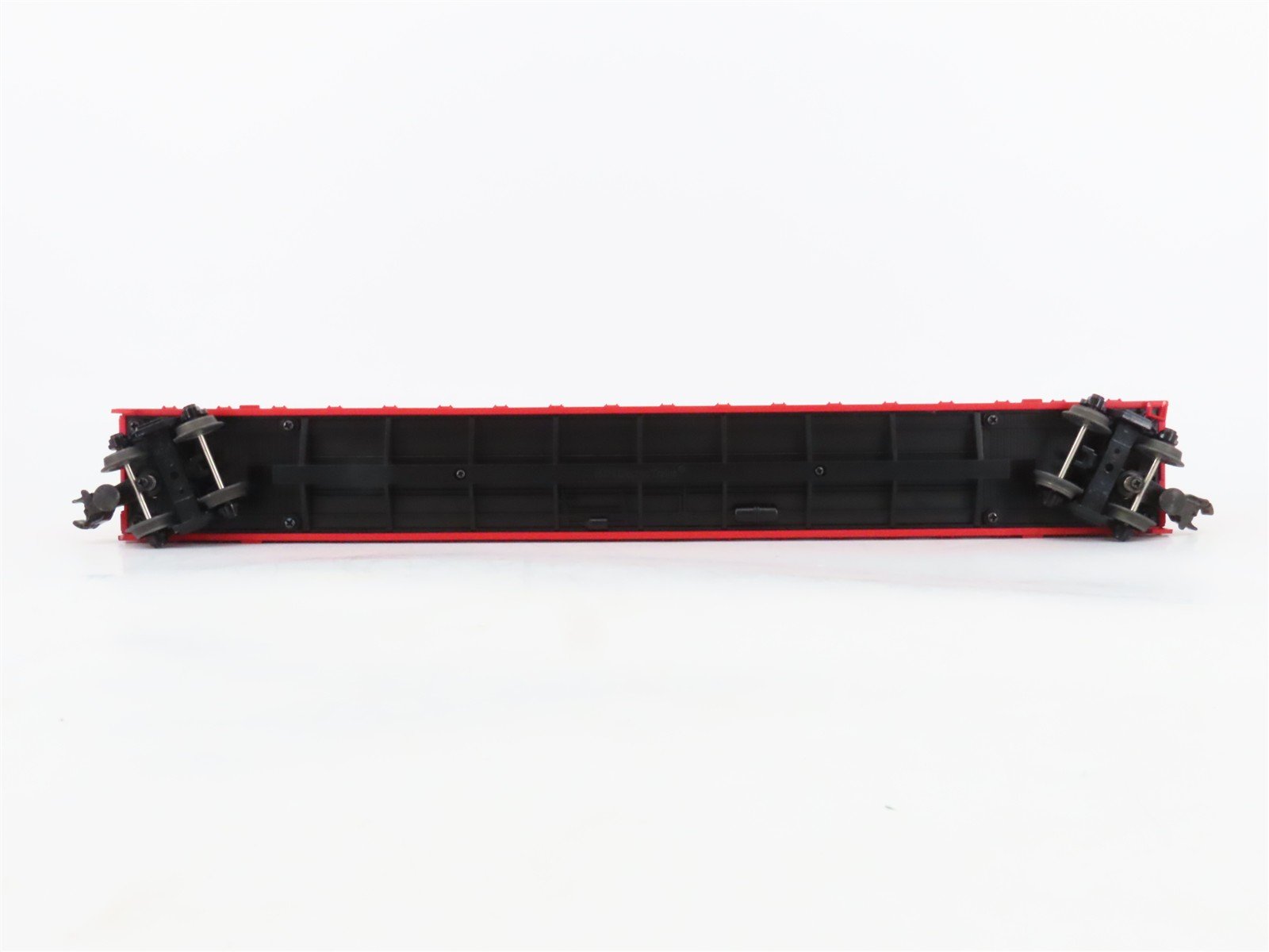 O Gauge 3-Rail MTH 20-98229 CP Rail 72' Centerbeam Flat Car #318257 w/ Load