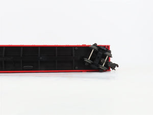 O Gauge 3-Rail MTH 20-98229 CP Rail 72' Centerbeam Flat Car #318257 w/ Load