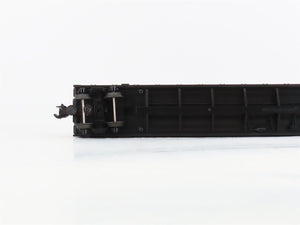 O Gauge 3-Rail MTH 20-98211 CSX 72' Centerbeam Flat Car #1221 w/ Log Load