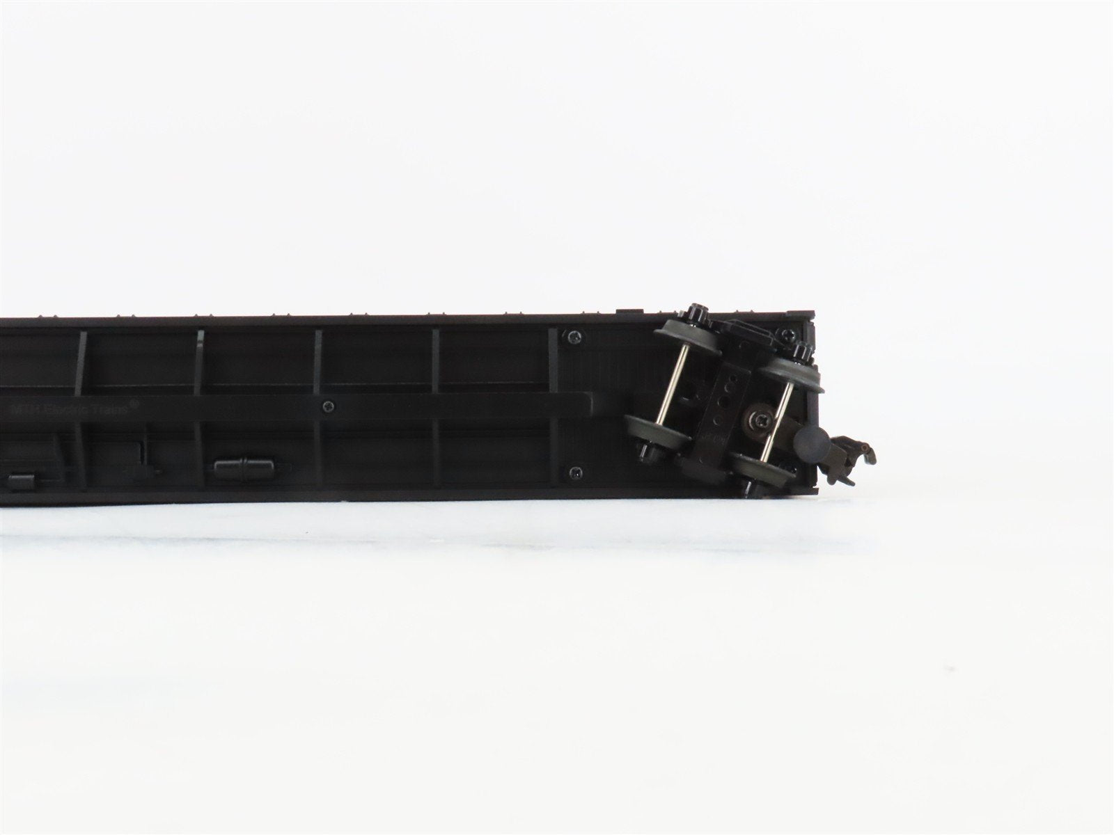 O Gauge 3-Rail MTH 20-98211 CSX 72' Centerbeam Flat Car #1221 w/ Log Load