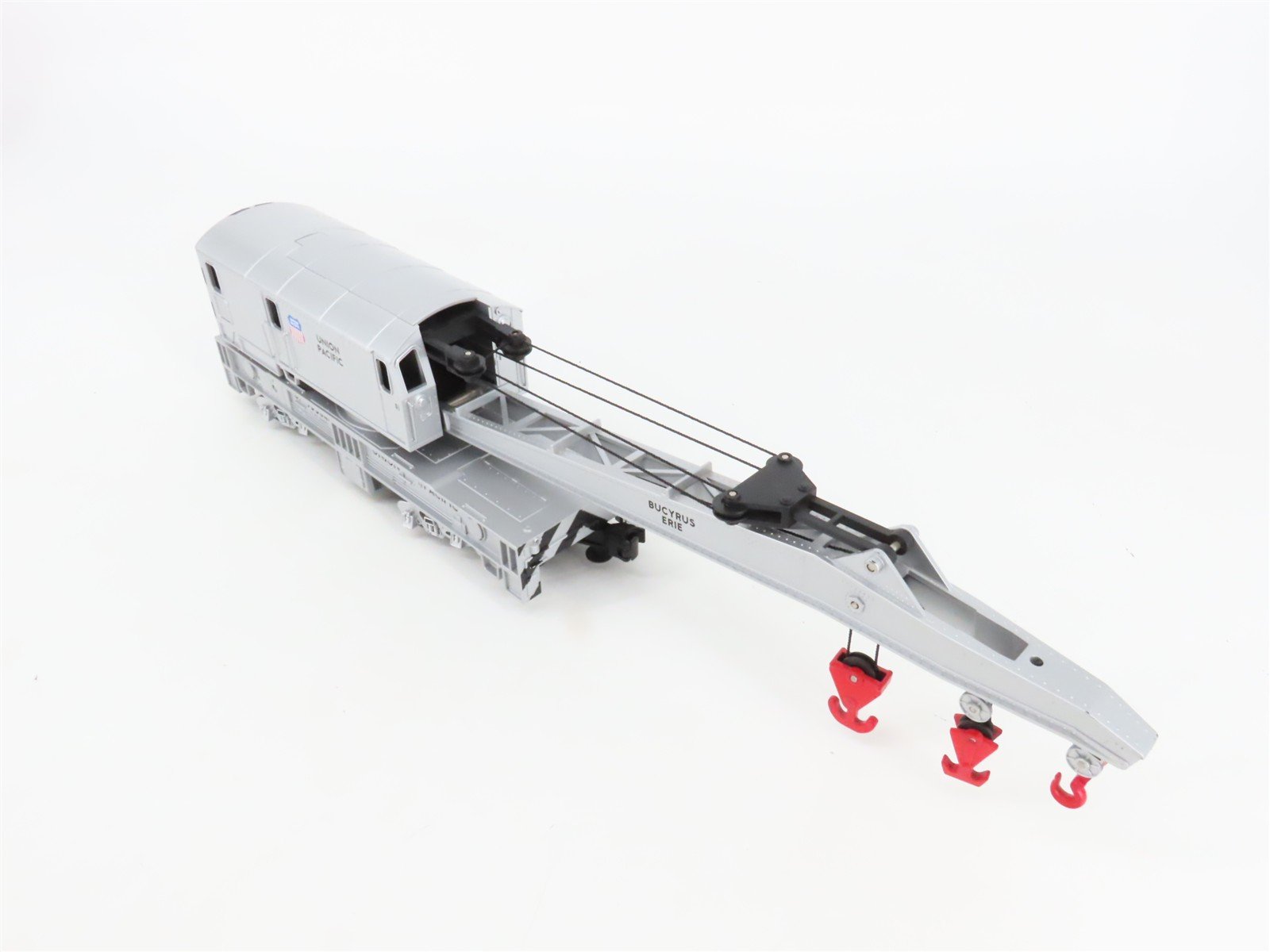 O Gauge 3-Rail MTH 20-98284 UP Union Pacific Bucyrus Erie Crane Car #903044