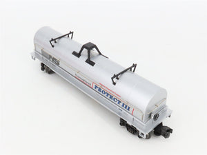 O Gauge 3-Rail MTH 20-98203 NS Thoroughbred Protect III Coil Car #167000 w/ Load