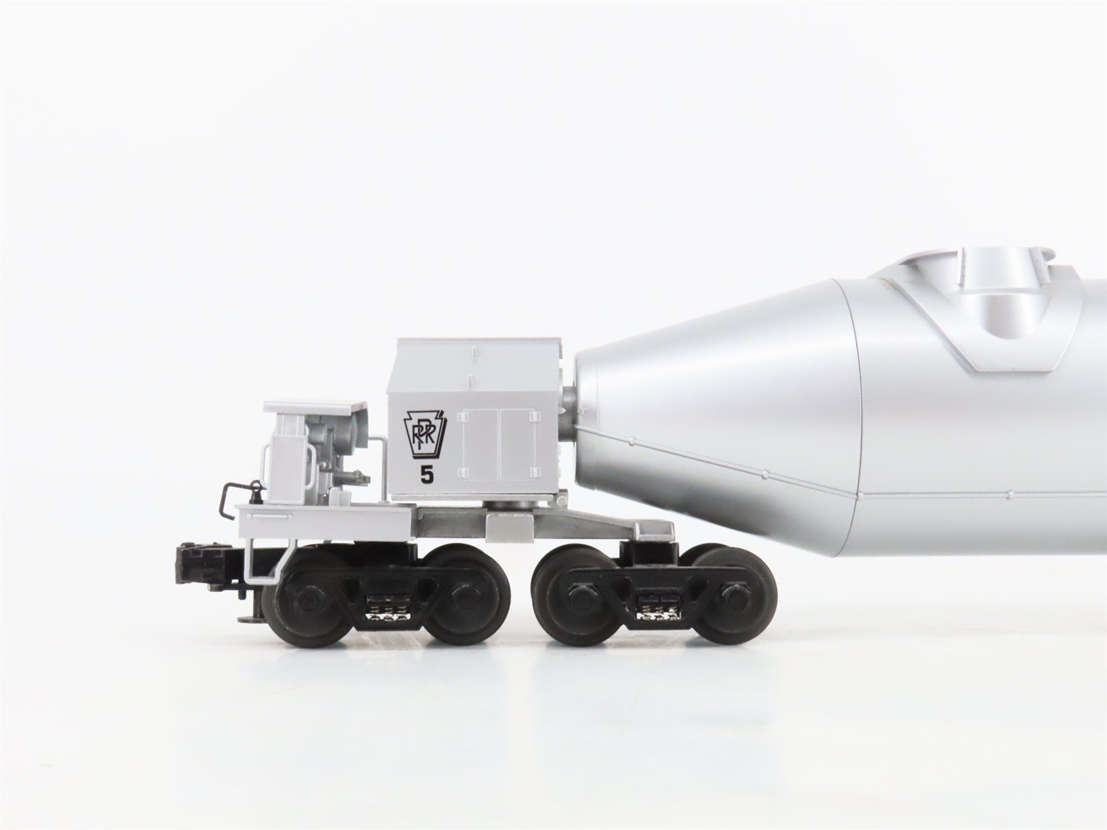O Gauge 3-Rail MTH 20-98210 PRR Pennsylvania Hot Metal Torpedo Ladle Car #5