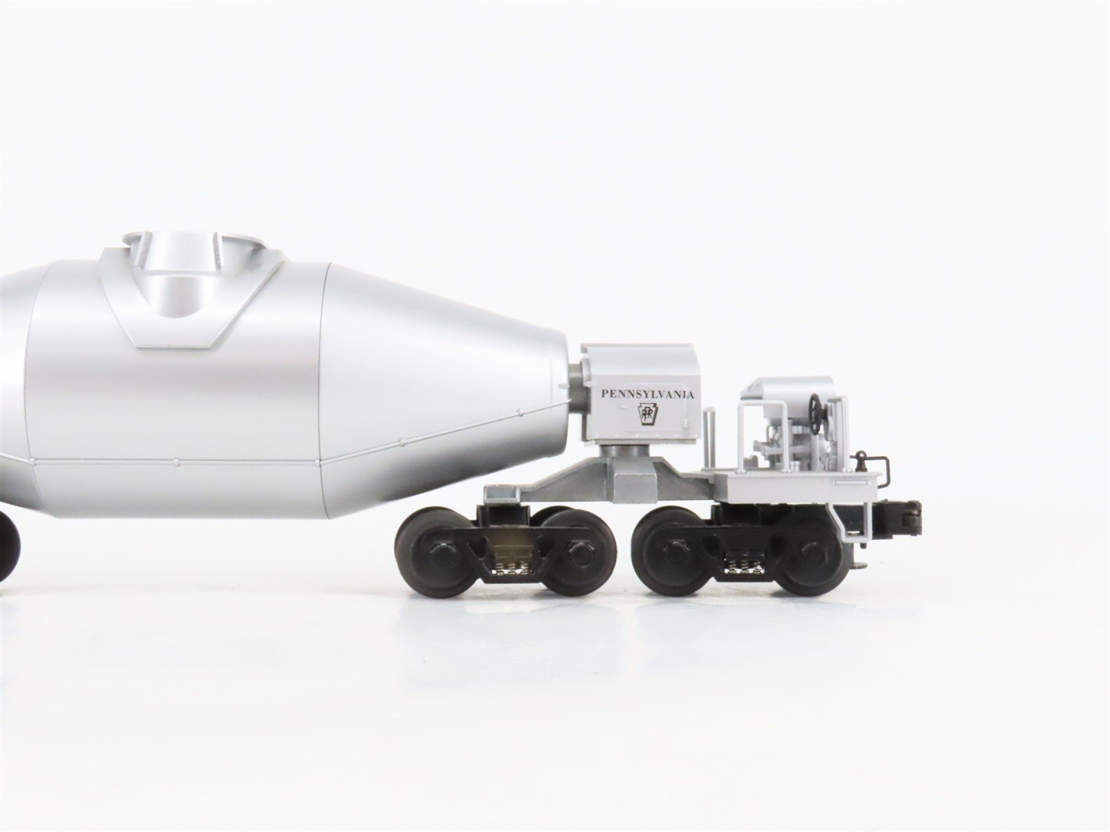 O Gauge 3-Rail MTH 20-98210 PRR Pennsylvania Hot Metal Torpedo Ladle Car #5