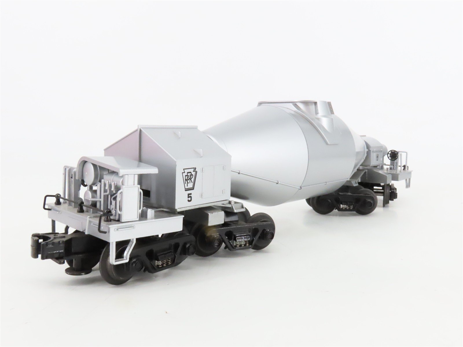 O Gauge 3-Rail MTH 20-98210 PRR Pennsylvania Hot Metal Torpedo Ladle Car #5
