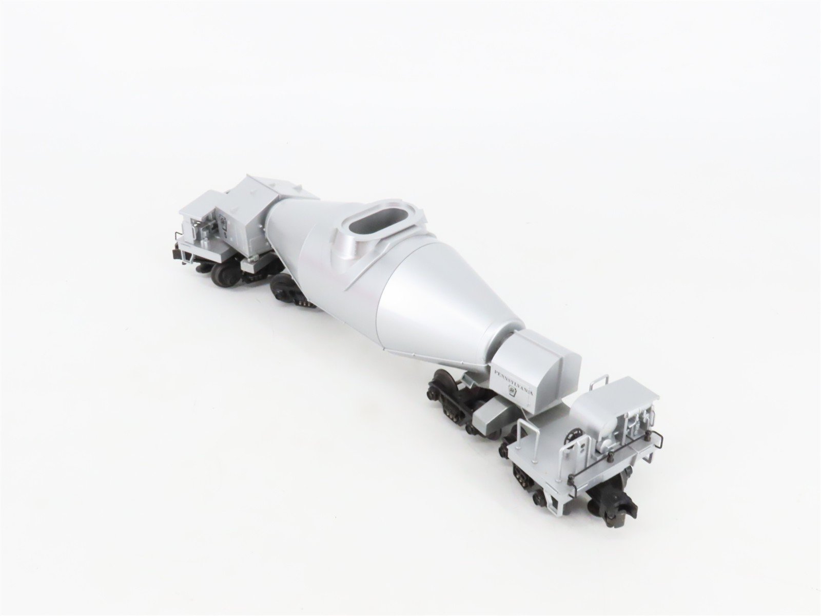 O Gauge 3-Rail MTH 20-98210 PRR Pennsylvania Hot Metal Torpedo Ladle Car #5