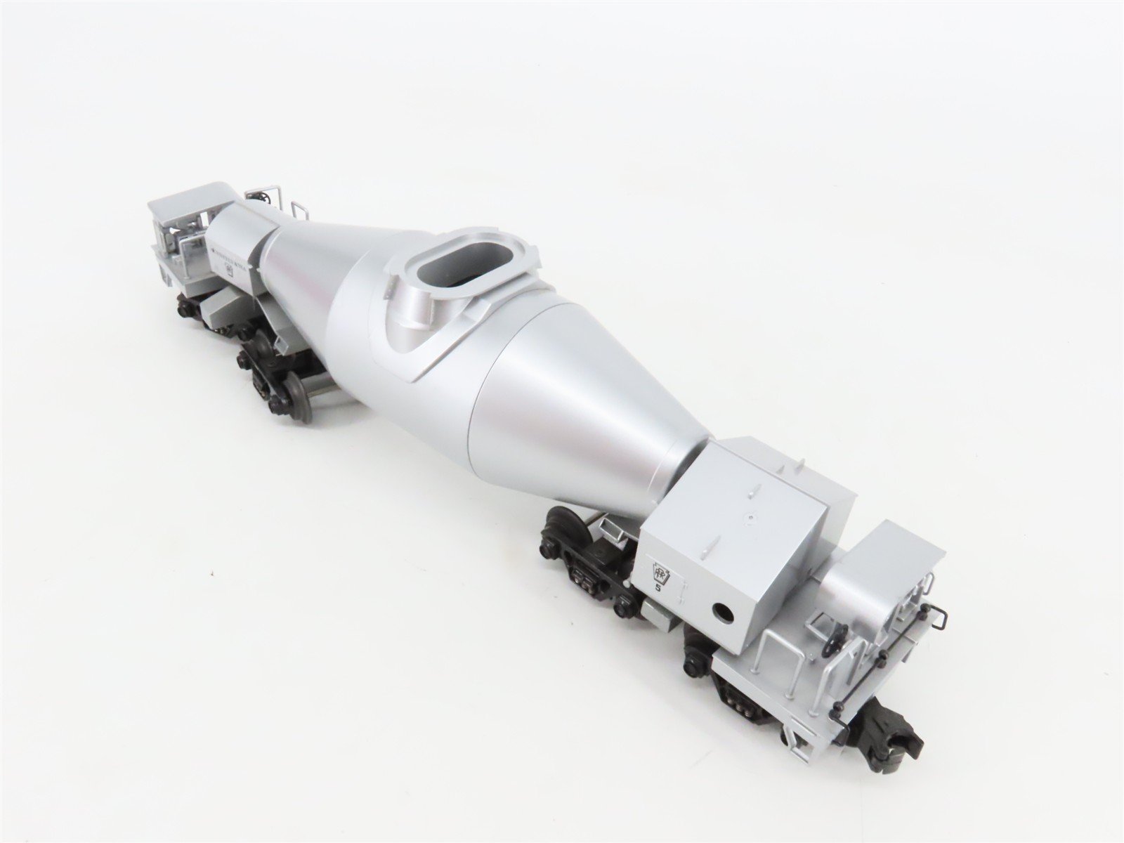 O Gauge 3-Rail MTH 20-98210 PRR Pennsylvania Hot Metal Torpedo Ladle Car #5