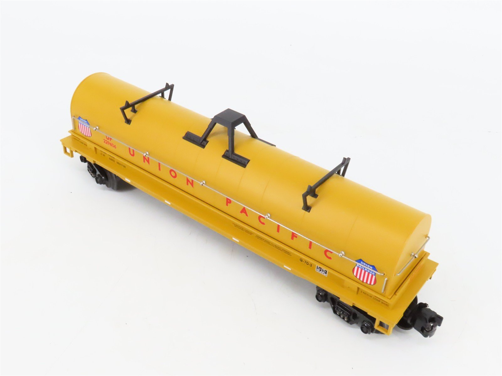 O Gauge 3-Rail MTH 20-98204 UP Union Pacific Coil Car #229606 w/ Load