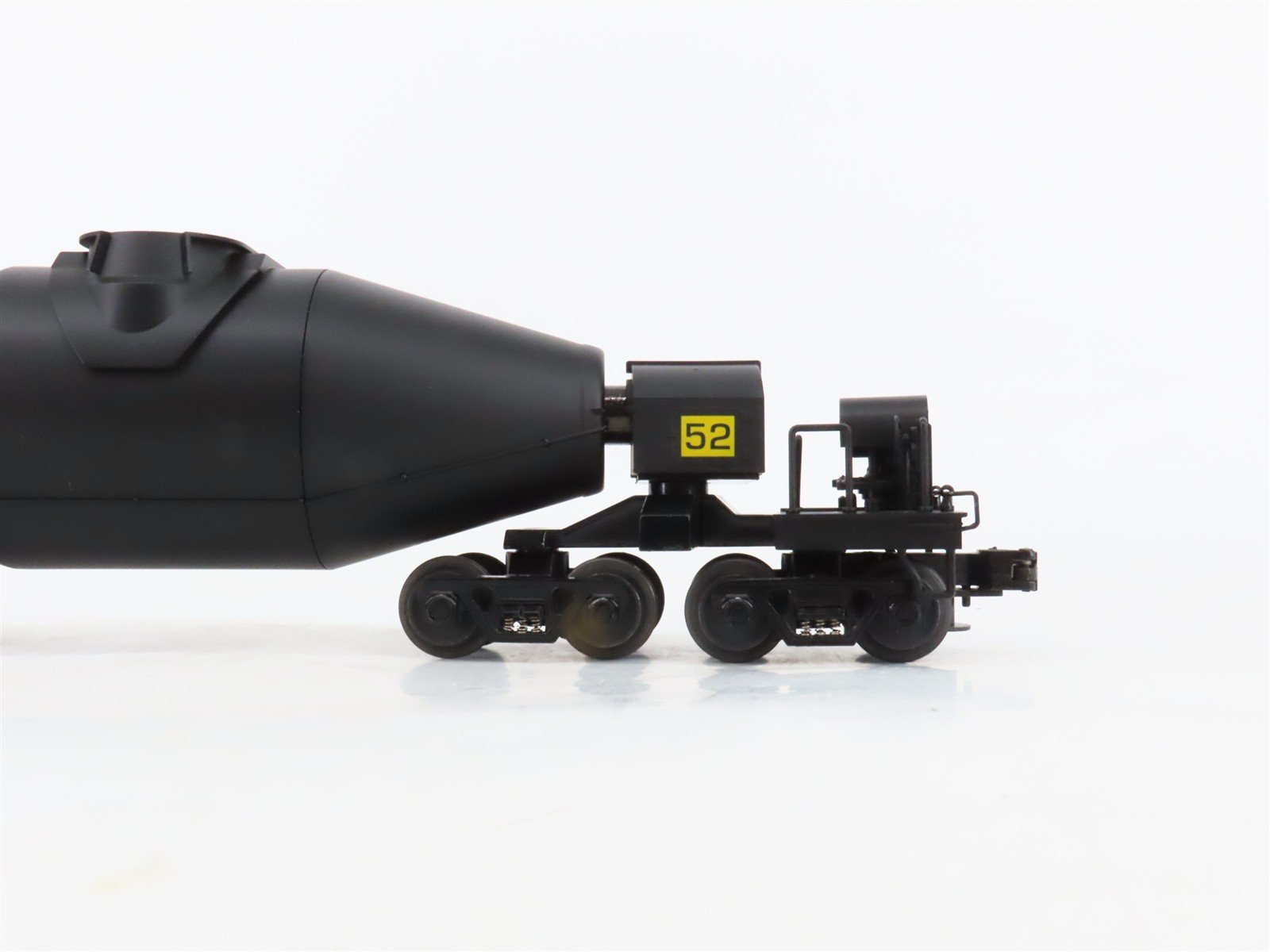 O Gauge 3-Rail MTH 20-98201 Undecorated Black Hot Metal Torpedo Ladle Car #52