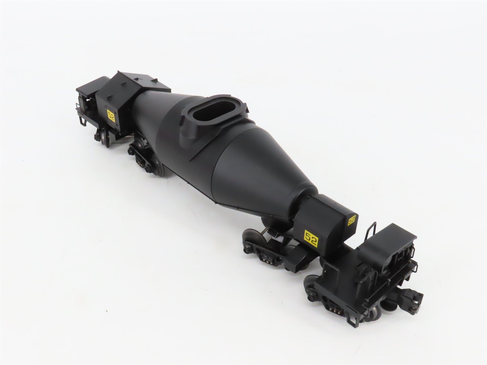 O Gauge 3-Rail MTH 20-98201 Undecorated Black Hot Metal Torpedo Ladle Car #52
