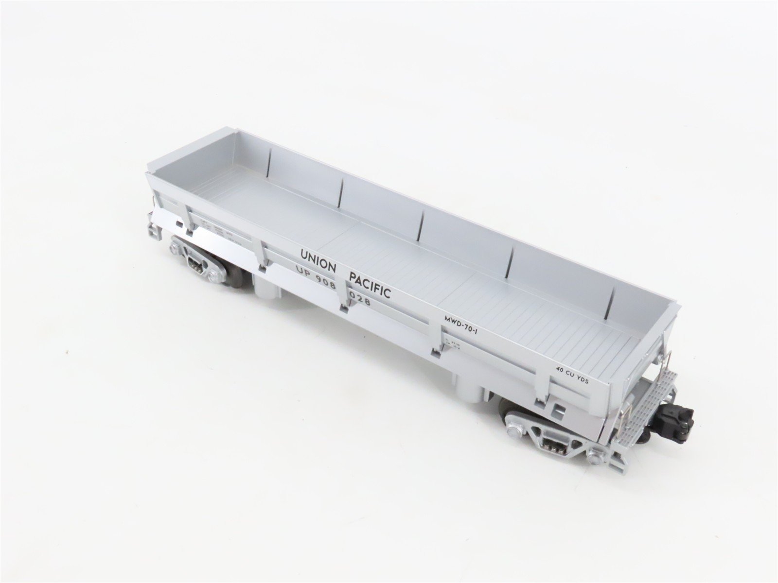 O Gauge 3-Rail MTH 20-98272 UP Union Pacific Operating Dump Car #908028