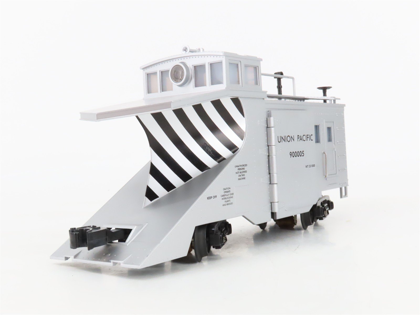 O Gauge 3-Rail MTH 20-98207 UP Union Pacific Snow Plow #900005