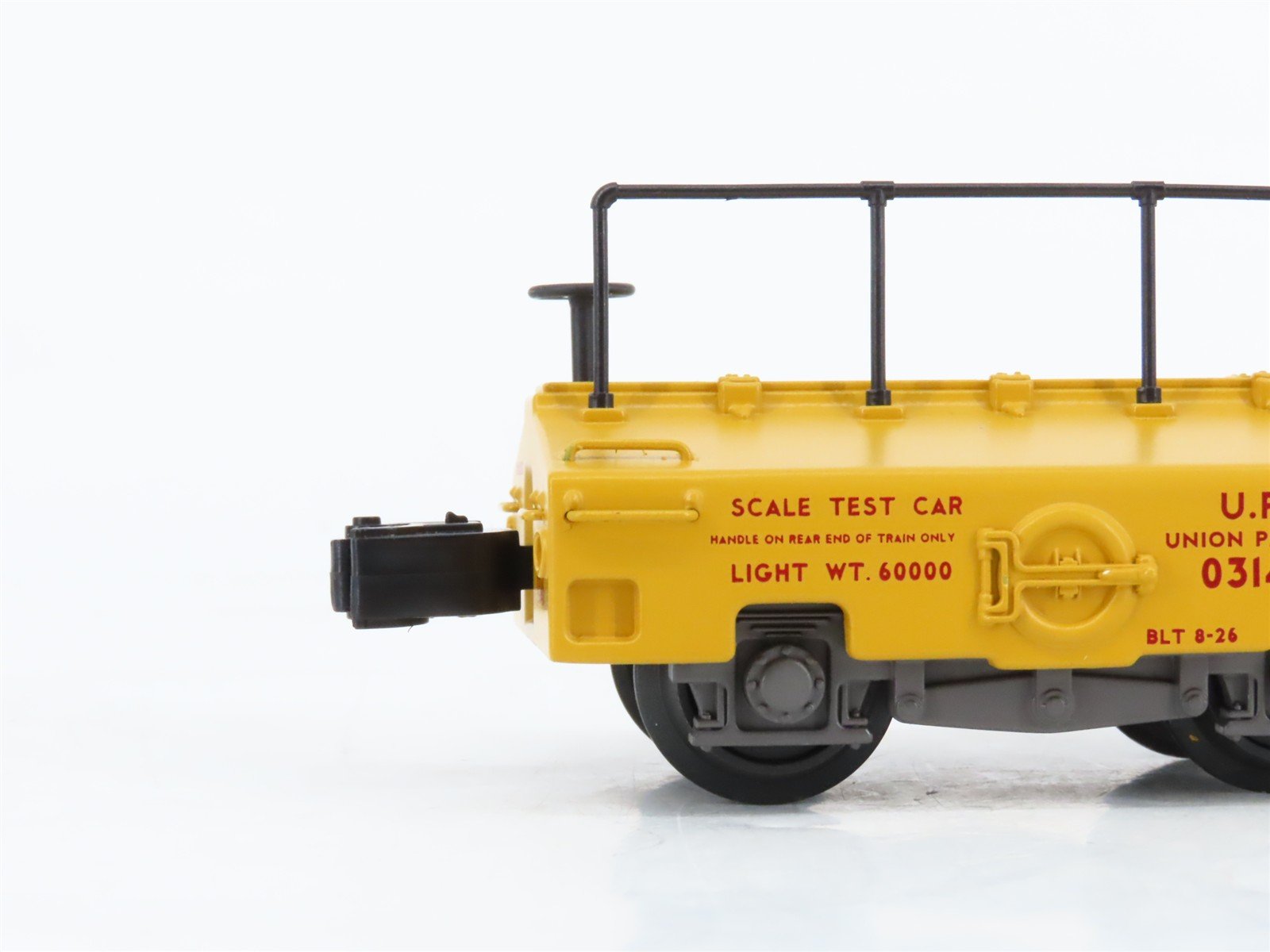 O Gauge 3-Rail MTH Die-Cast 20-98268 UP Union Pacific Scale Test Car #03146