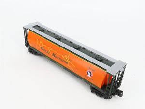 O27 Gauge 3-Rail MTH RailKing 30-75176 GN Empire 4-Bay Cylindrical Hopper #71615