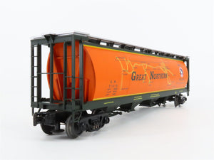 O27 Gauge 3-Rail MTH RailKing 30-75176 GN Empire 4-Bay Cylindrical Hopper #71615