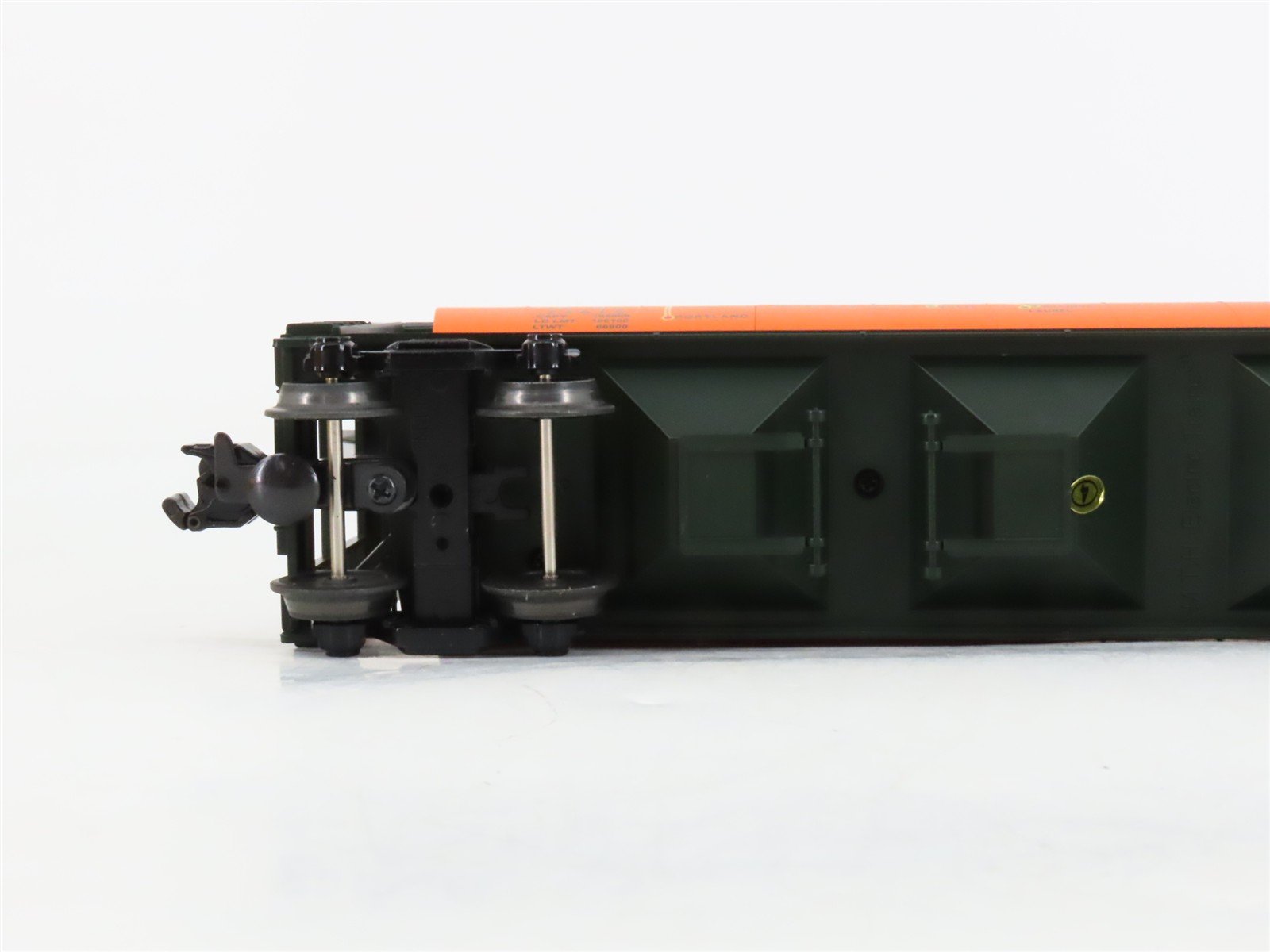 O27 Gauge 3-Rail MTH RailKing 30-75176 GN Empire 4-Bay Cylindrical Hopper #71615