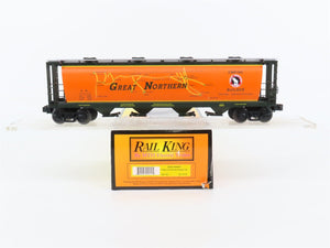 O27 Gauge 3-Rail MTH RailKing 30-75176 GN Empire 4-Bay Cylindrical Hopper #71615