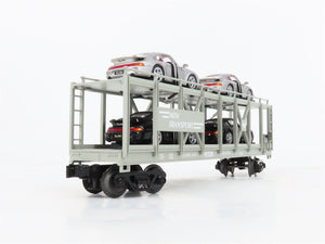 O27 Gauge 3-Rail MTH RailKing 30-76031 Classic Auto Carrier #1987 w/ Porsches