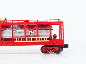 O27 Gauge 3-Rail MTH RailKing UP Union Pacific Fire Fighting Water Car #215