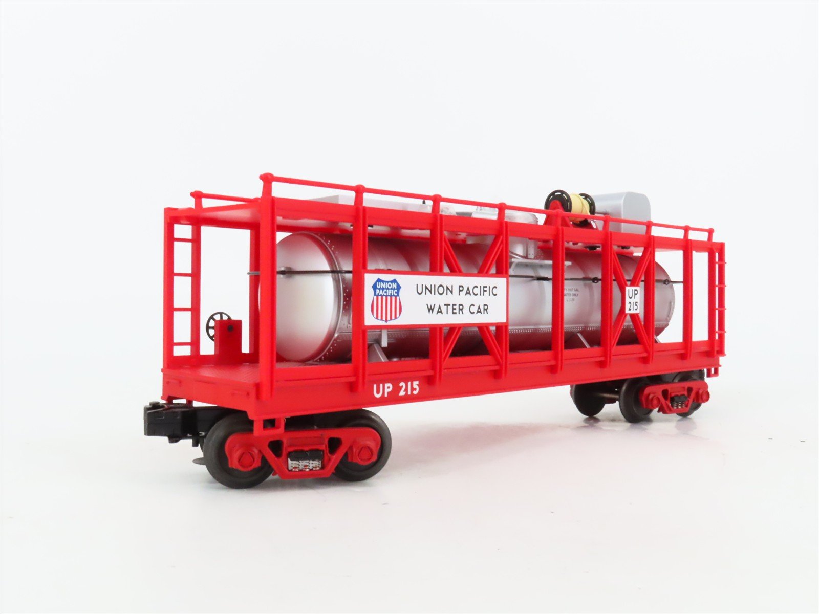 O27 Gauge 3-Rail MTH RailKing UP Union Pacific Fire Fighting Water Car #215