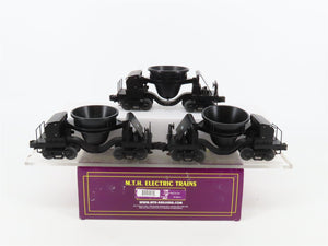 O Gauge 3-Rail MTH RailKing 20-90011 Unlettered Slag Cars 3-Unit Set